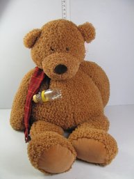 Very Large Gund Bear With Bottle