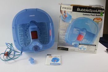 Homedics Bubble Spa Ultra With Infrared Heat