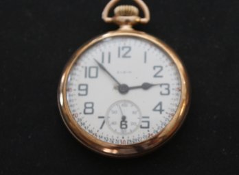 Elgin Railroad Grade Pocket Watch SN22243445 Gold Filled -doesn't Run- See Description For Specs