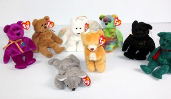 Beanie Baby Bears #2-total 8