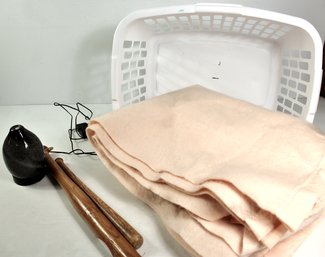 Laundry Basket, Blanket, Diffuser, 2 Miniature Bats