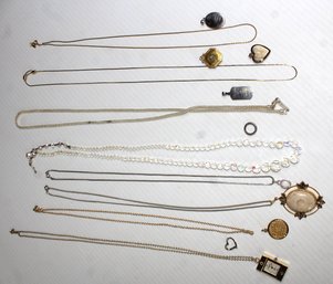 Necklaces, Some Pendants, One Napier Necklace