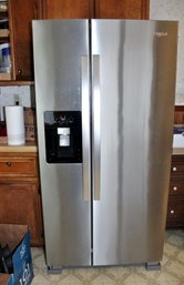 Whirlpool Side By Side Refrigerator - 21 CF, Great Shape, 33w, 32D, 66.5T