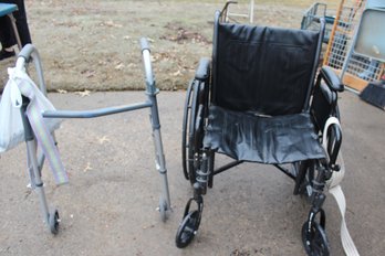 Drive Wheelchair, No Foot Rest, Walker, Gait Belts, Seat Cushion