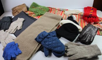 Shawls, Gloves, Stocking Hats