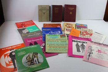 Few Older Hymnals And Piano Music