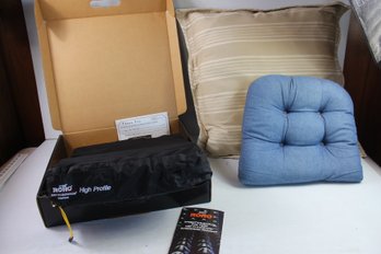 Roho Dry/flotation Seat Cushion, Nice Large Pillow And Chair Cushion