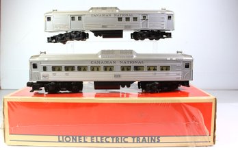 Lionel 6- 18506 Canadian National Budd Cars O Scale With Box