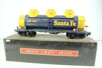 1 G Scale Santa Fe Tanker Aristo Craft Trains