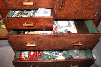 Dad's Junk Drawers-light Switch Plates, Etc, Cabinet Not Included