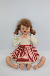 Vintage Imco Walker Doll, Arms Need Put Back On 21-in Tall