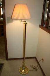 Brass Floor Lamp - 58-in Tall-works