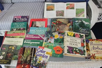 Lots Of Flower And Gardening Books