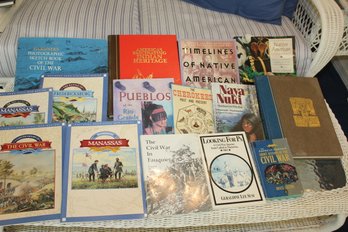 Civil War And Indian Books-lots Of History