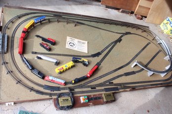 1975 Tyco Train Set W/track HO Scale 49'x97', Possibly More Was Added To Original