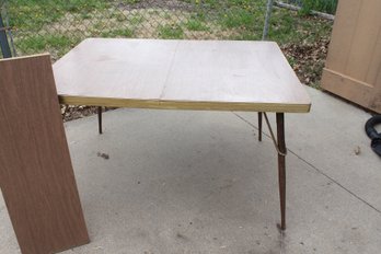 Vintage Formica Garage Table 4 Ft X 35 In Or 5 Ft X35 In With Leaf