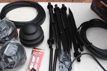 Brinkmann Light Set- Looks Unused With Power Box, Cable And Eight Lights