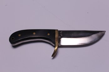 8.5 In Knife Possibly Homemade- Brand Of Some Sort On It