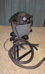 Shop Vac 3 HP With Attachments And Wheels, 10 Gallon