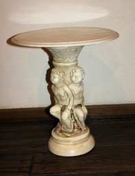 Marvel Top Cherub Table, Would Be Great For A Plant 15-in Diameter 17-in Tall