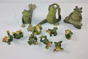 Frogs Galore, Some With Broken Legs