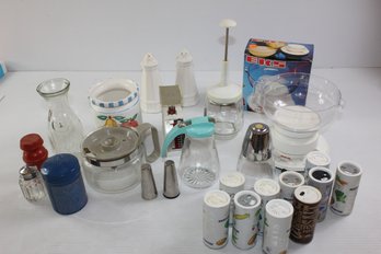 Kitchen Miscellaneous-  STP Shakers, Food Scale, Chopper Etc