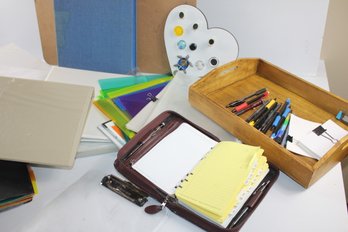 Large Office Miscellaneous, Three Ring Binders, Sheet Protectors, Oversized Clipboard, Letter Tray