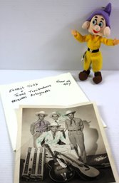 Collectibles -Dopey And Original Autographs Of Ernest Tubb And Texas Troubadours, Has Fold