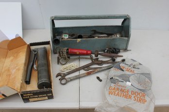 Miscellaneous Tools, Solder Iron, Grease Gun, Garage Door Weather Strip