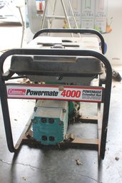 Project Coleman Powermate 4000 Generator 8 Horsepower, Looks Like It Hasn't Been Run For A While