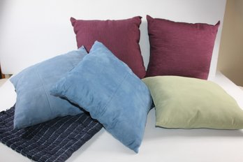 Throw Pillows And A Couple Covers