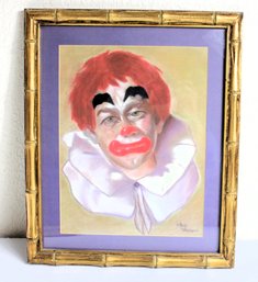 Mary Watson Artist Clown Picture 15x18