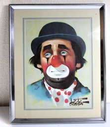Clown By Oberstein 16 X 20