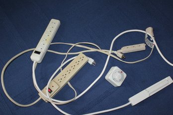 Surge Protector, Timer, Extension Cord