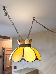 Vintage Hanging Light With Chain