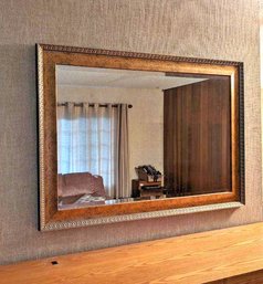 Beautiful Large Mirror.  Looks Great Over A Fireplace