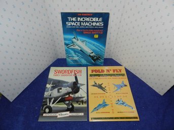 SET OF 3 AIRCRAFT SPACE SHUTTLE PUBLICATIONS