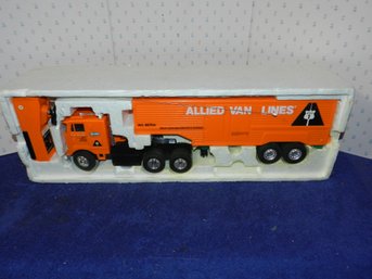 VINTAGE PRO-CISION ALLIED VAN LINES RC REMOTE CONTROL 18 WHEELER TRUCK