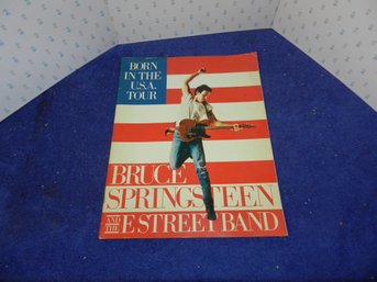 1984 BRUCE SPRINGSTEEN BORN IN THE USA CONCERT PROGRAM ORIGINAL