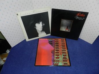 VINTAGE VINYL ALBUMS LINDA RONDSTADT FLOCK OF SEAGULLS