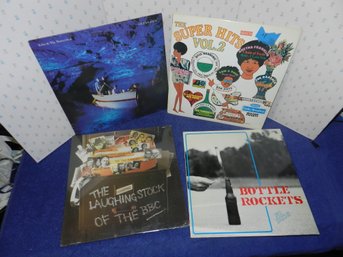 VINTAGE VINYL RECORDS ARETHA FRANKLIN ECHO BUNNYMEN BOTTLE ROCKETS