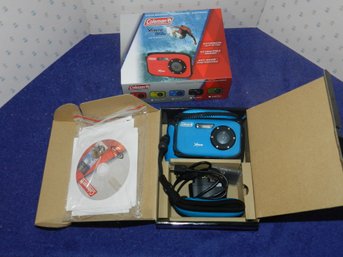 COLEMAN XTREME WATERPROOF UNDERWATER CAMERA COMPLETE IN BOX