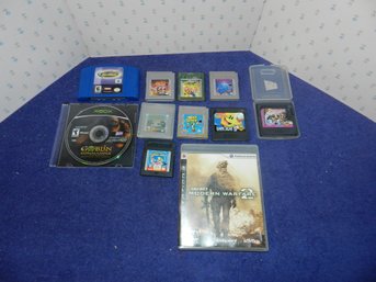 VIDEO GAMES XBOX NINTENDO 64 SEGA GAME GEAR GAMEBOY GAMEBOY COLOR PS3