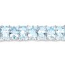 58.76 Carat Genuine Blue Topaz .925 Sterling Silver Bracelet