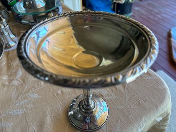 Footed Compote - Sterling Weighted