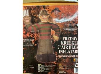 Halloween Inflatable- Freddy Krueger 7