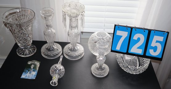 Waterford Crystal Collection Of 7 Items - Vase & Bowls