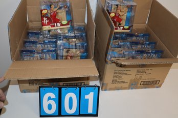 2 Full Cases (16 Total) Jeremy Lin Action Figures - McFarlane - Houston Rockets