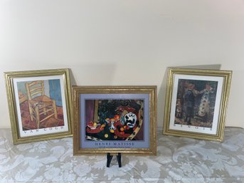 Set Of Famous Artists Prints