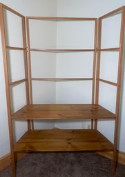 Custom Made Wooden Display Shelf